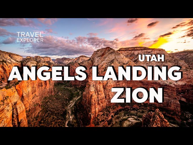 Zion in Utah looking at Angels Landing