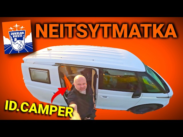 522. Rakennetaan sähköretkeilyauto osa 3: VW ID.Camperin neitsytmatka Lakia Jukolaan