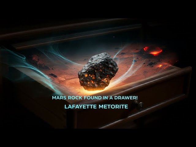 Mars Rock Found in a Drawer: The Lafayette Meteorite That Rewrites History!