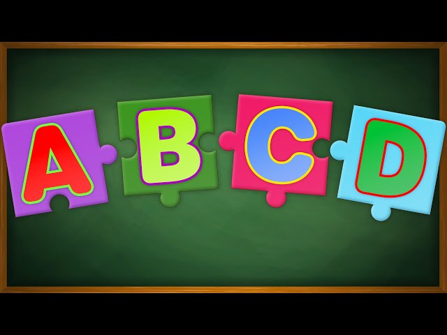 Alphabet Puzzle | Learn the ABC Alphabet with Puzzle Examples for Children