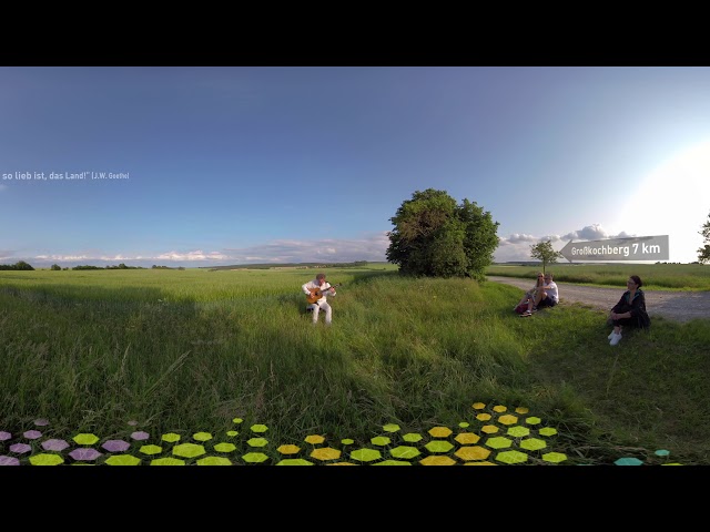 360° Video, 8k, 3D stereoscopic, VR, virtual reality  - THE SECRET BELOVED - Goethe Adventure Trail