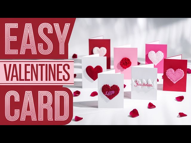 DIY Valentine’s Day Card ❤️ Easy Handmade Craft Idea