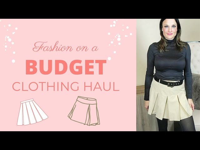 Fashion on a budget