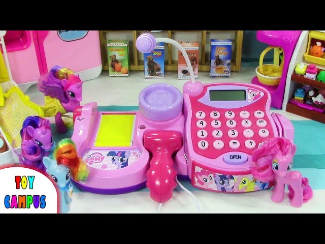 My Little Pony Cash Register in Pinkie Pie's Shop | MLP Twilight Sparkle |ToysReview ToyCampus