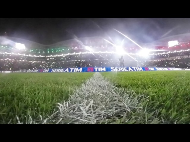 Juventus pre-match experience goes 360°!