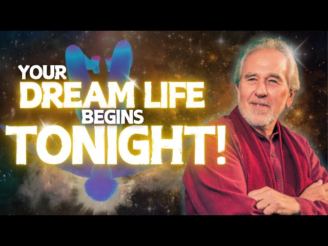 JUST ONE NIGHT AND YOU WILL MANIFEST YOUR DREAMS BRUCE LIPTON REPROGRAM YOUR MIND OVERNIGHT