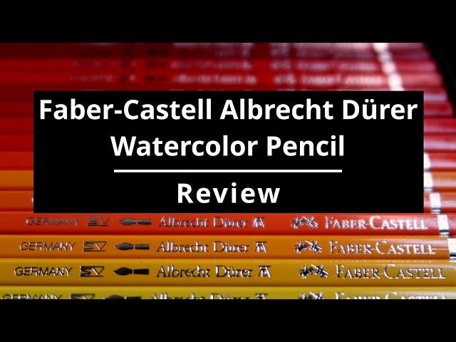 ULTIMATE Faber-Castell Albrecht Dürer Watercolor Pencils REVIEW  // Knoel's Nook