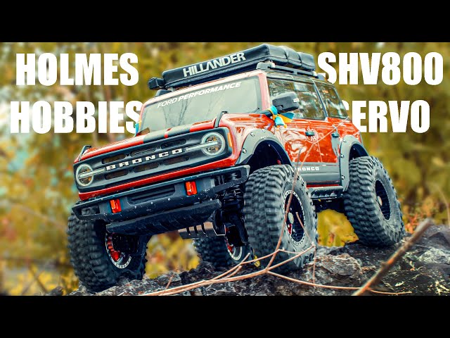 TRX4 Bronco 2021 Upgrades Holmes Hobbies SHV800 SERVO | Scale RC Driving