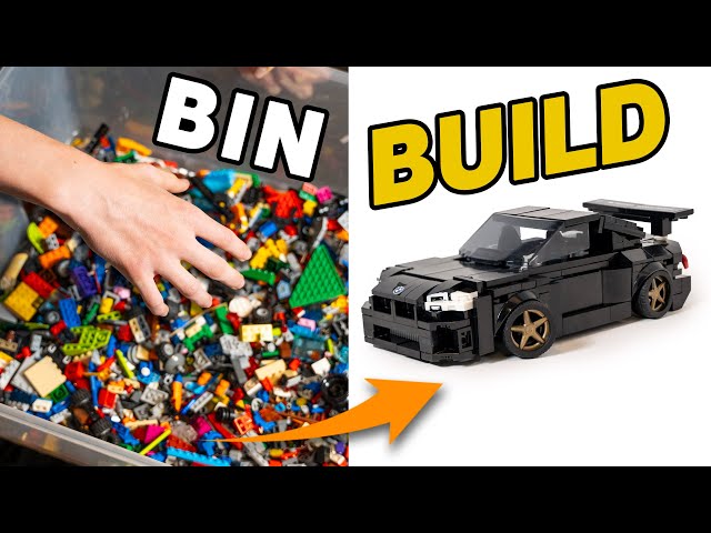 I Built LEGO Cars From "THE BIN"...