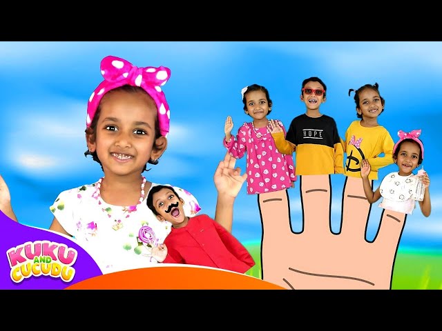 Finger Family Song | Kids song & Nursery rhymes - Kuku and Cucudu