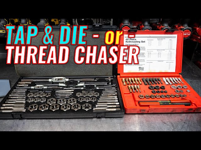 MUST HAVE! How To Use a Tap and Die and Thread Chaser Set