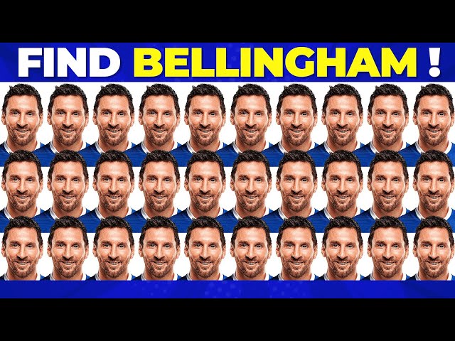 Guess the player ~ Bellingham quiz ? 🔎 Where is Ronaldo , Messi ? | Football quiz 2025