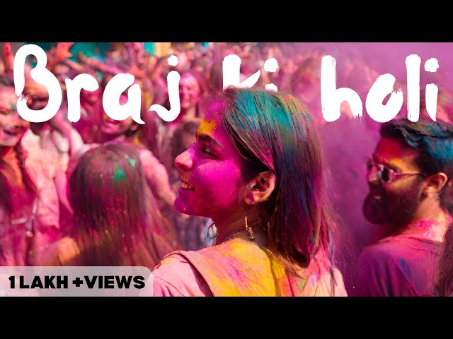 Solo at Vrindavan holi 2023 | Braj ki holi (Documentary)