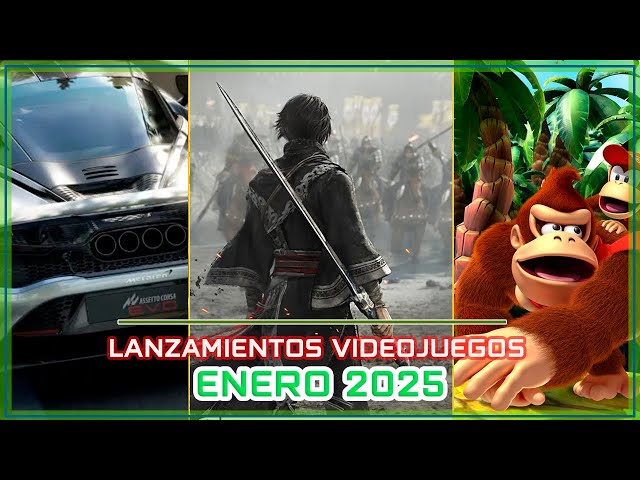 🎮 Lanzamientos Videojuegos ENERO 2025 |