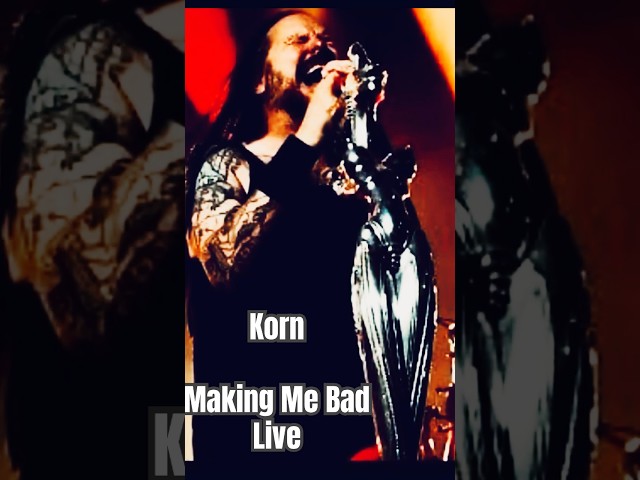 🔥 Korn - "Make Me Bad" LIVE in Tampa | 2024 Nu-Metal Concert Experience! 🎸🎶 #korn #shorts #music