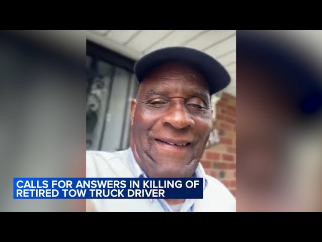 Family pleads for justice after 80-year-old retired Chicago tow truck driver killed on South Side