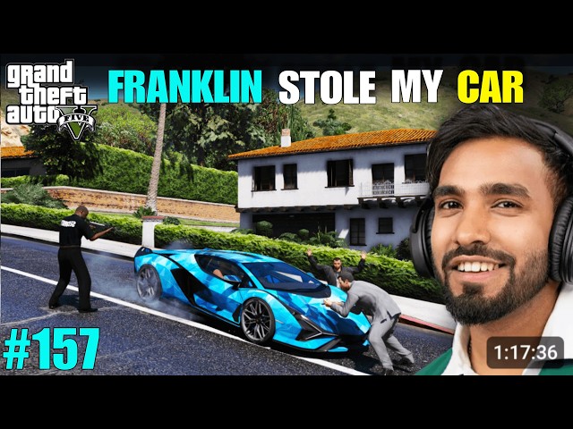 FRANKLIN STOLE MY LAMBORGHINI SUPERCAR | TECHNO GAMERZ GTA 5 GAMEPLAY #157