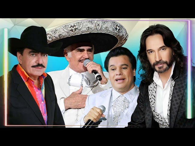 JOAN SEBASTIAN, MARCO ANTONIO SOLÍS, VICENTE FERNÁNDEZ, JUAN GABRIEL EXITOS SUS MEJORES CANCIONES