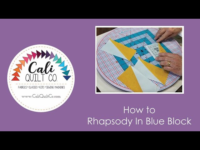 Spring Mystery Box Block 5- Rhapsody in Blue