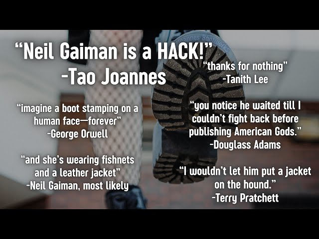 Neil Gaiman is a HACK! - NO CAP