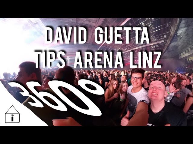 David Guetta concert in 360 degrees