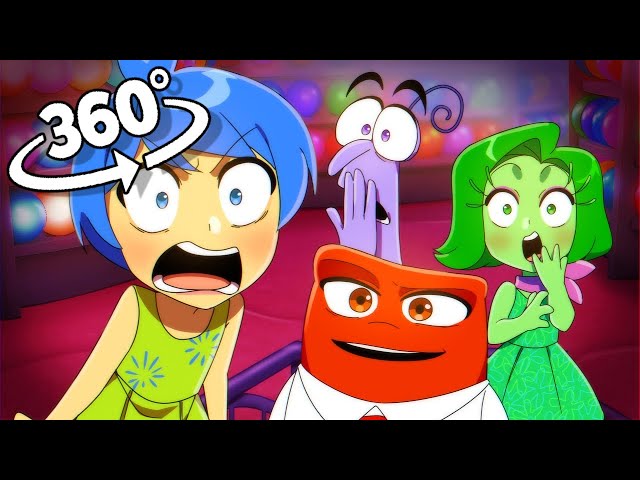 360° VR Joy is Delusional but Anime (Inside Out Animation)