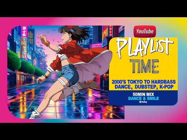 Can you watch 9min Tokyo to dubstep music, k-pop🌿 / ( Dance & Smile )