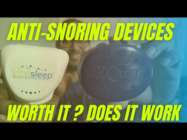 Anti-Snoring Devices - Worth it? Does it work? From someone who has SLEEP APNEA