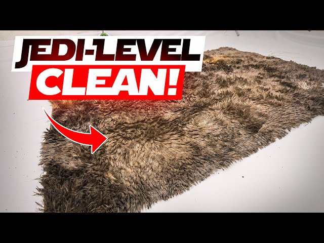 From the Dark Side: Epic Rug Transformation to Snow White | Soothing ASMR Cleaning