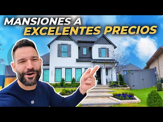 Mansiones NUEVAS en Houston Texas: Precios BAJOS en Grandes Comunidades de Houston Texas