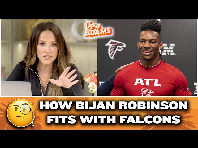 How Bijan Robinson Adds to Falcons Offense | Up & Adams