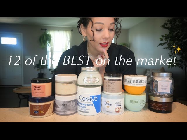 👍🏼BEST Fall & Winter Body Butters | Rating 12 Best Sellers For Dry Skin & Sensitive Skin