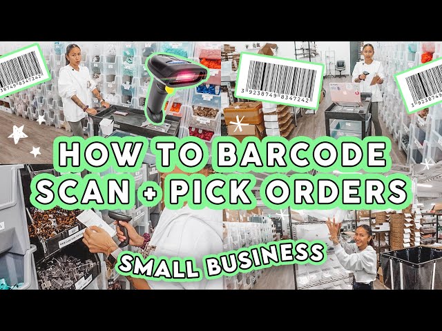 STUDIO VLOG #105 | How To Barcode, Scan + Pick Orders 📦🎁 Christmas Marketing Creations 🎄