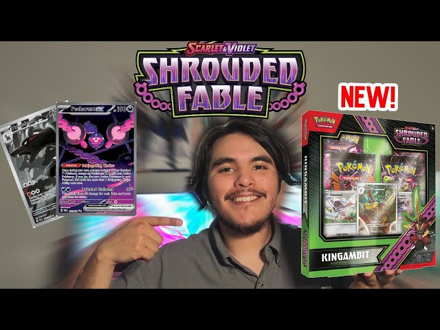 Opening The New Pokemon Set Shrouded Fable! Kingambit Illustration collection!