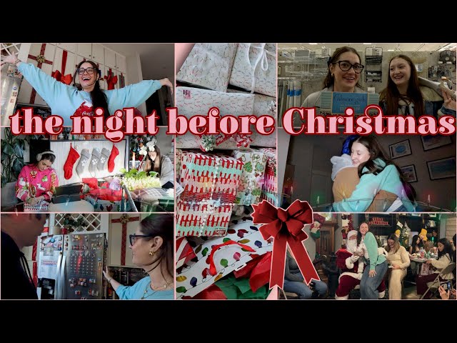 twas the night before Christmas! family time, last minute wrapping, and MORE ❤️ VLOGMAS DAY 11