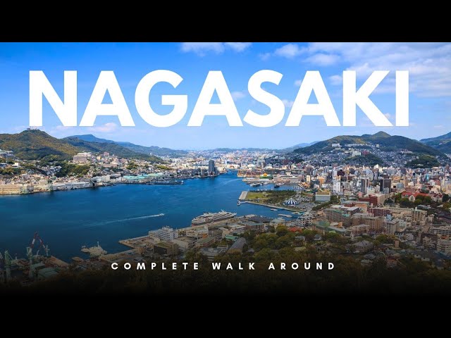 🇯🇵 Nagasaki, Japan: A Historic Port City of Resilience & Culture ⛩️⚓ | 1080p HD Walking Tour