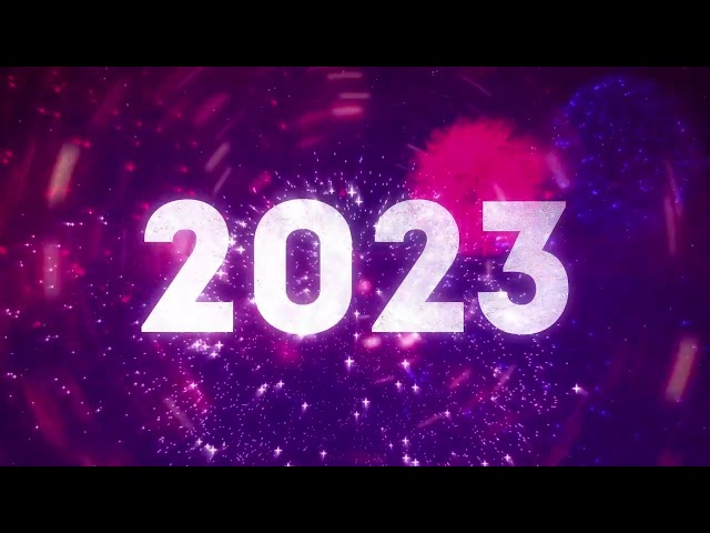 HAPPY New year 2023 countdown 10 Seconds With Voice | Auld Lang Syne New Year Song 1 HOUR| Fireworks