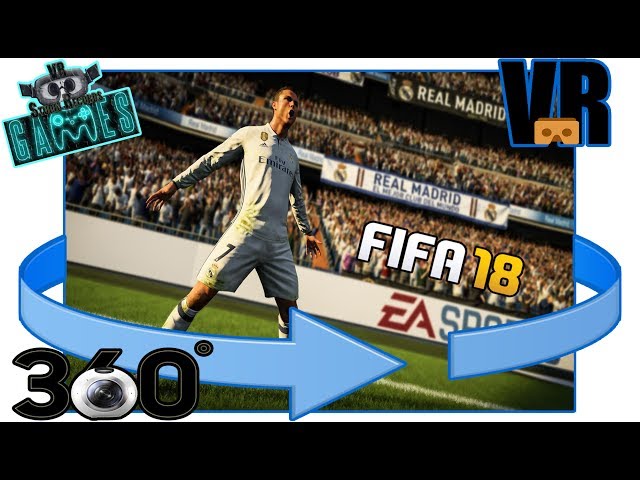 FIFA18 [VR 360°] REAL MADRID Experience - VR STUDIO RECORDS