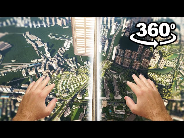 FALLING FROM BUILDING in 360° | VR / 4K 🤯