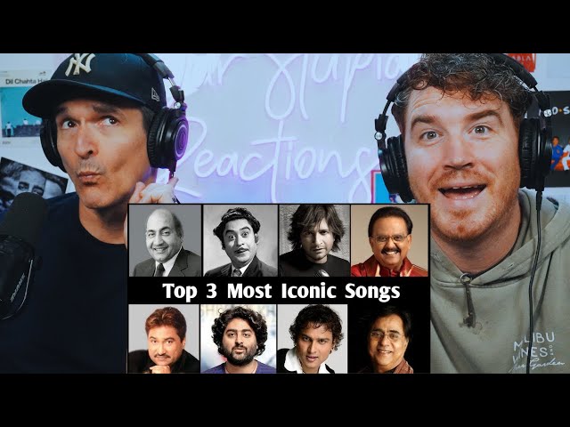 Top 3 Most Iconic Songs By Each Indian Singer || REACTION!!!