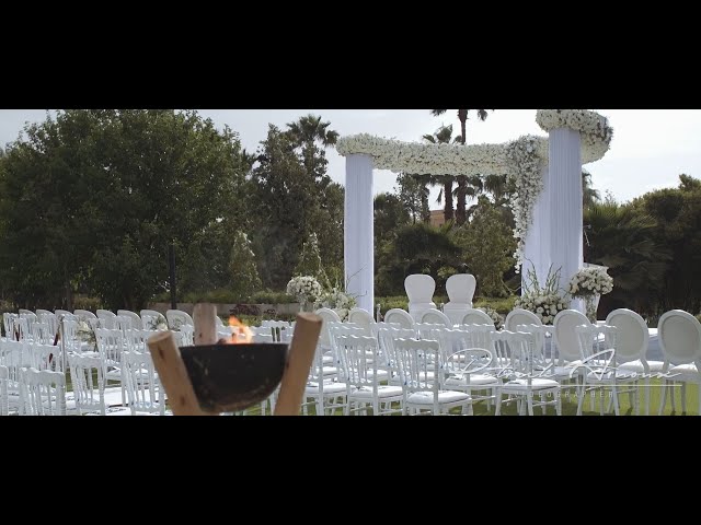 Beautiful wedding in sunny Marrakech, Palais Namaskar