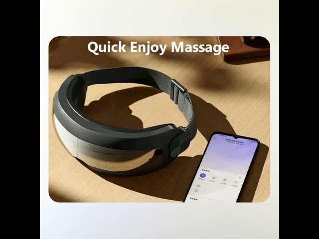 Smart Hot Compress Foldable Fatigue Eye Care Massager: Instant Relief for Tired Eyes