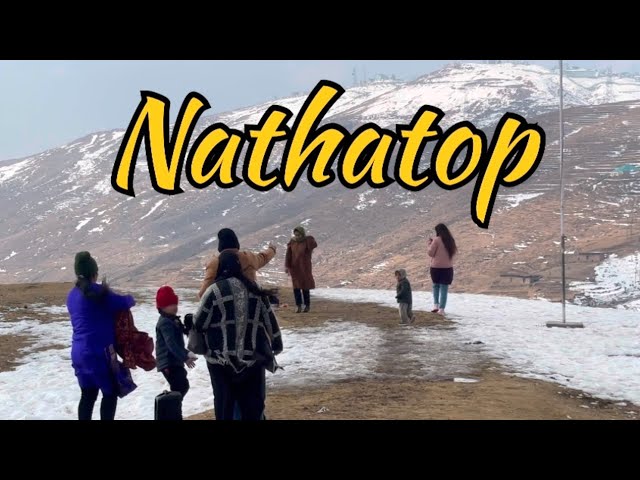 Nathatop Season Ist Snowfall || Beautiful View || J&K || Explore Jammu || Network Facility