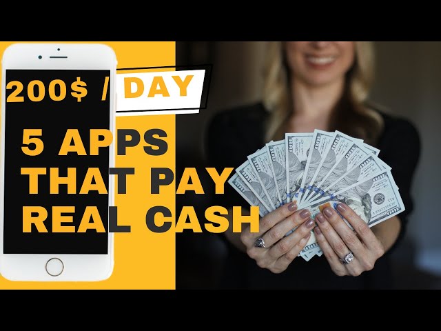 5 Apps That Make You $200 Per Day! EARN CASH WATCHING VIDEOS, SHOPPING & PLAYING