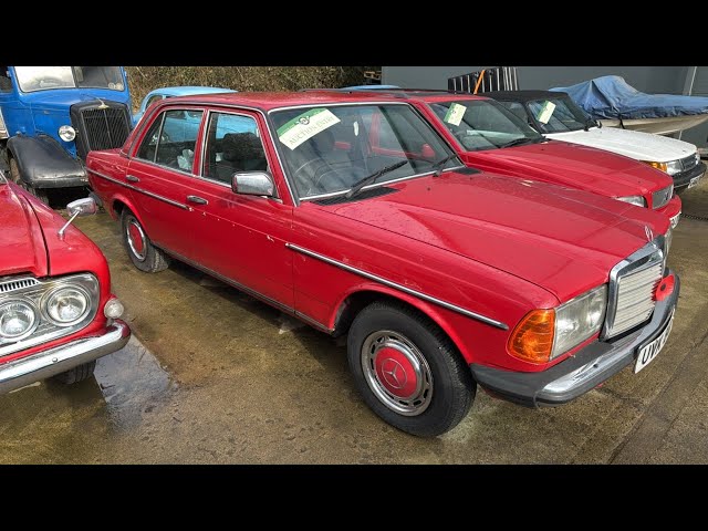 1983 MERCEDES 240 D | MATHEWSONS CLASSIC CARS | AUCTION: 12,13 & 14 MARCH 2025