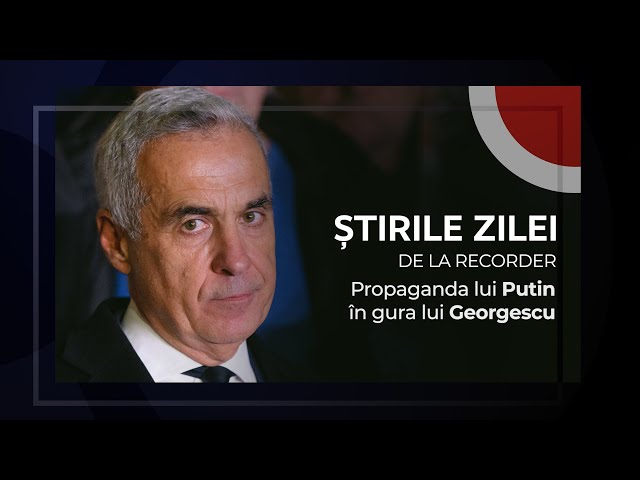 30 IANUARIE 2025. Propaganda lui Putin în gura lui Georgescu