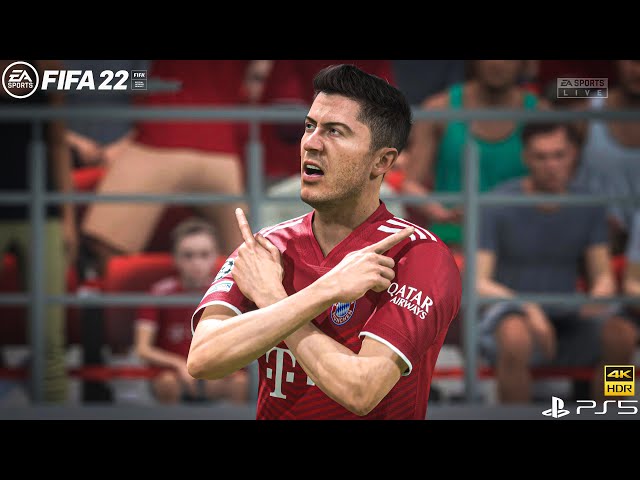 FIFA 22 4K HDR - Bayern Munich Vs RB Salzburg - Champions League | Gameplay & Full match