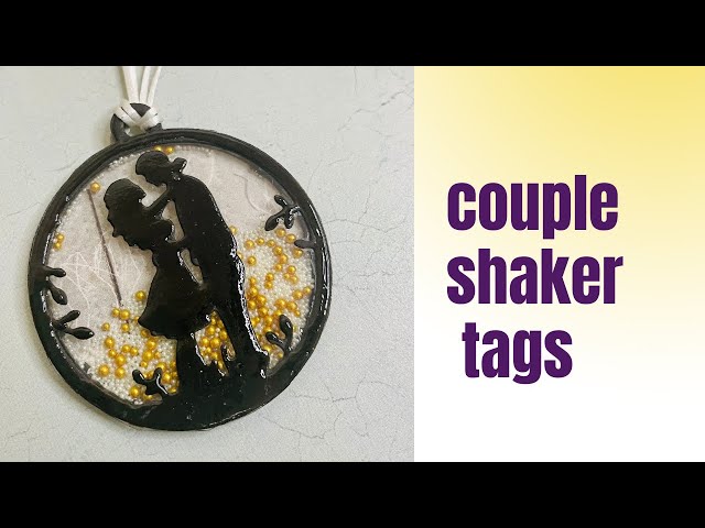 Shaker tags for scrapbook and cards /paper craft / scrapbook. #papercraft #tags #craft #handmade