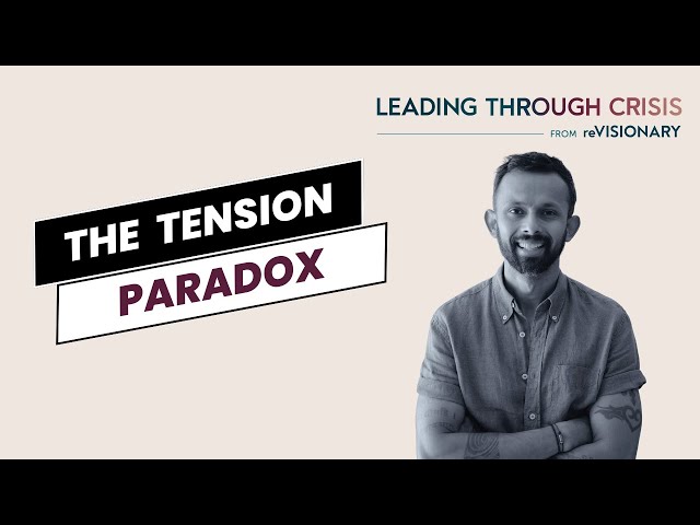 The TENSION PARADOX with Ujwal Arkalgud [CC]