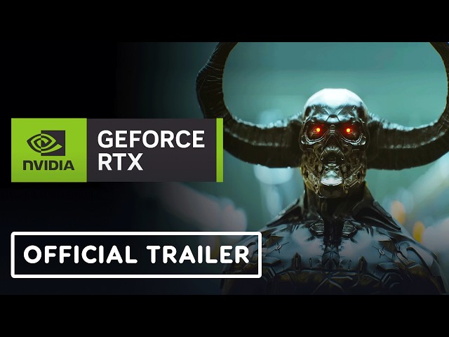 NVIDIA GeForce RTX 5090 - Official Black State 4K RTX Showcase Trailer | CES 2025